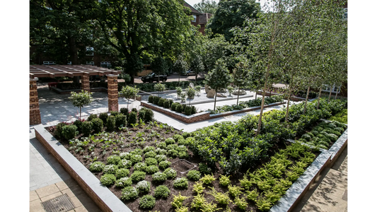 Residential Estate Landscape Design in Islington, North London